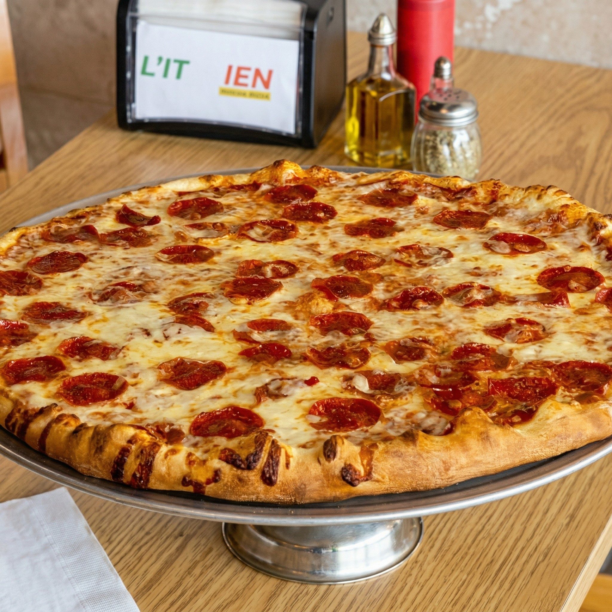 Pepperoni Pizza.