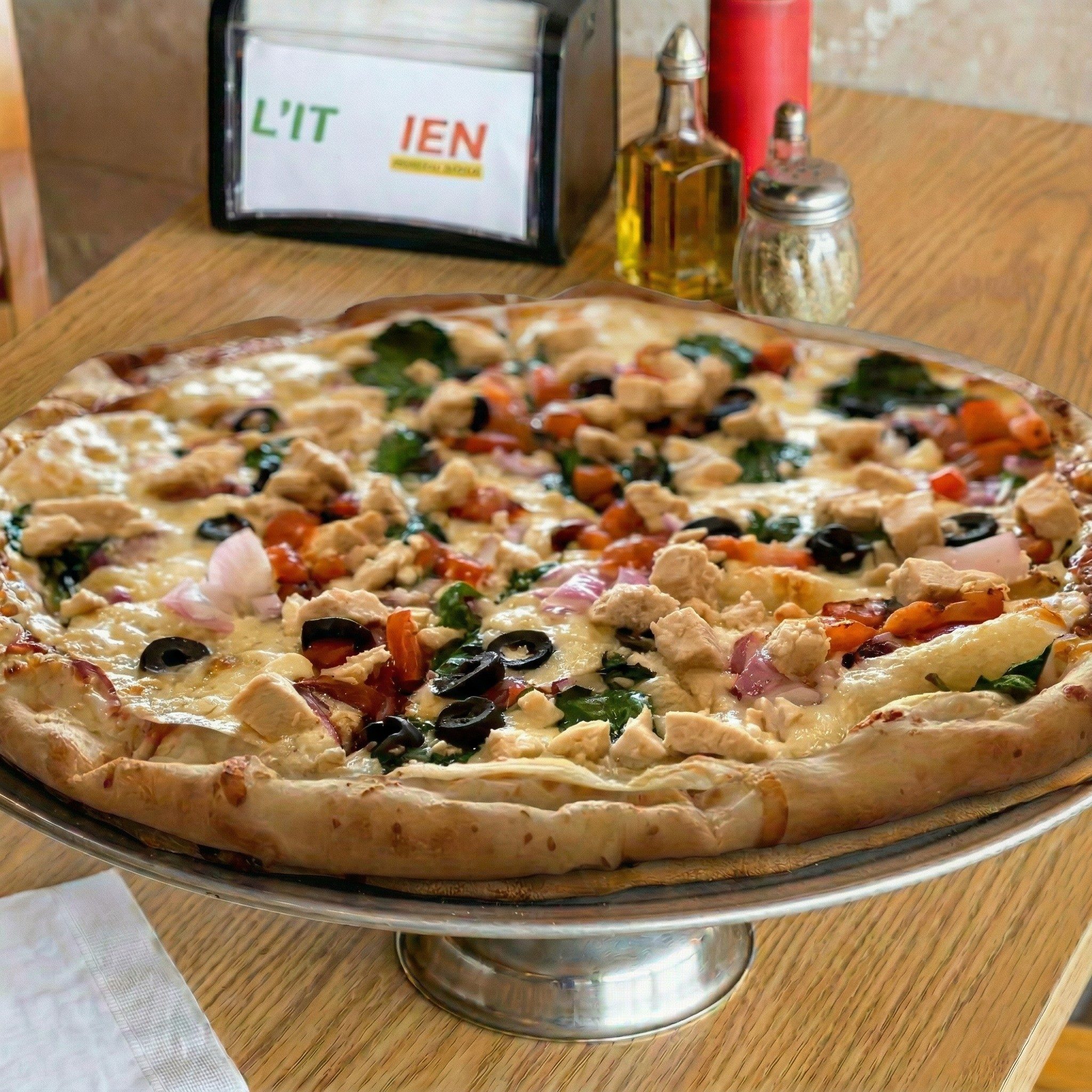 Greek Pizza.