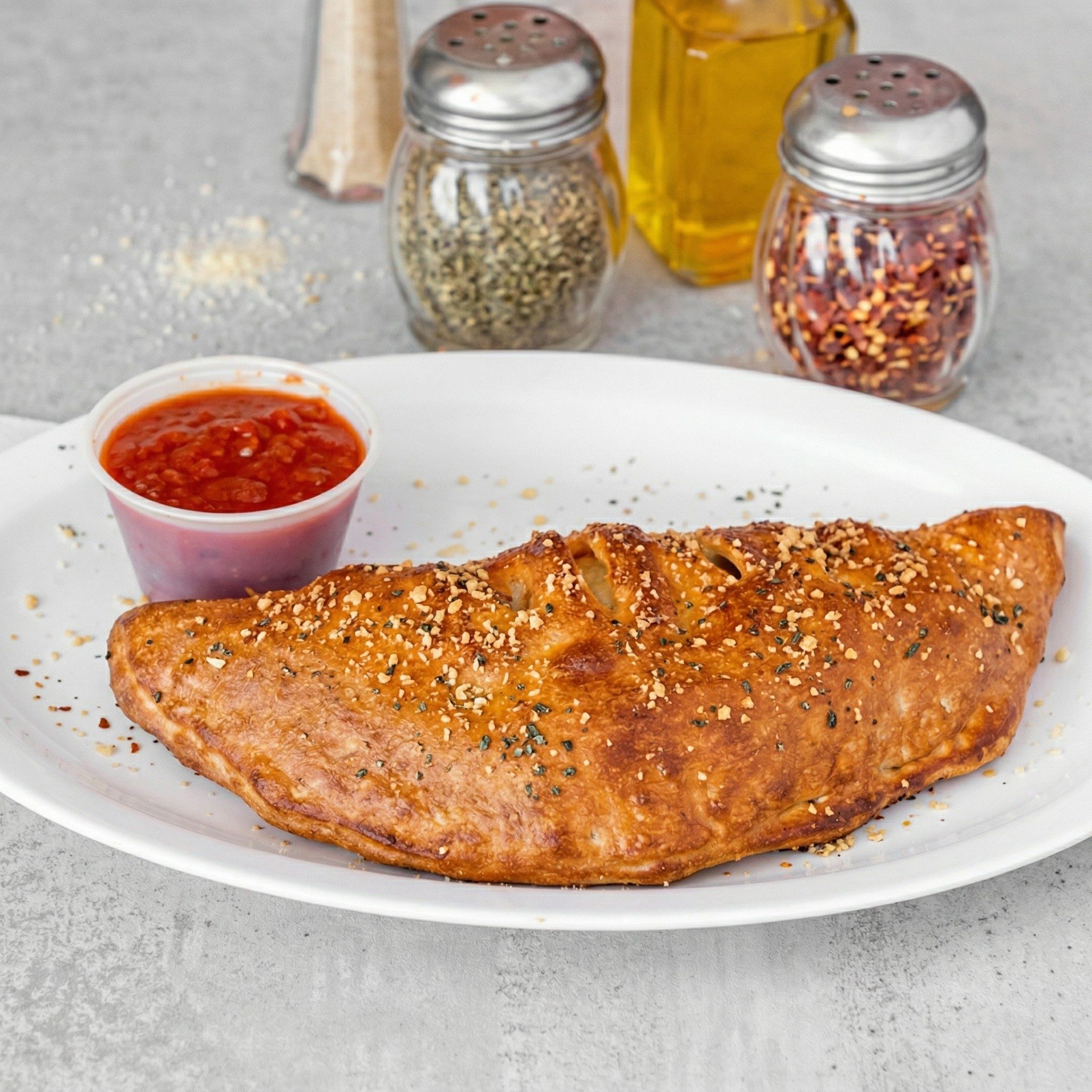 Meat Lovers Calzone.